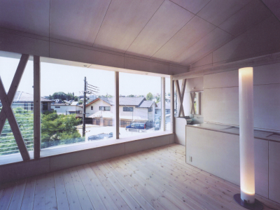 K&K HOUSE2階LD見返し02-400×300